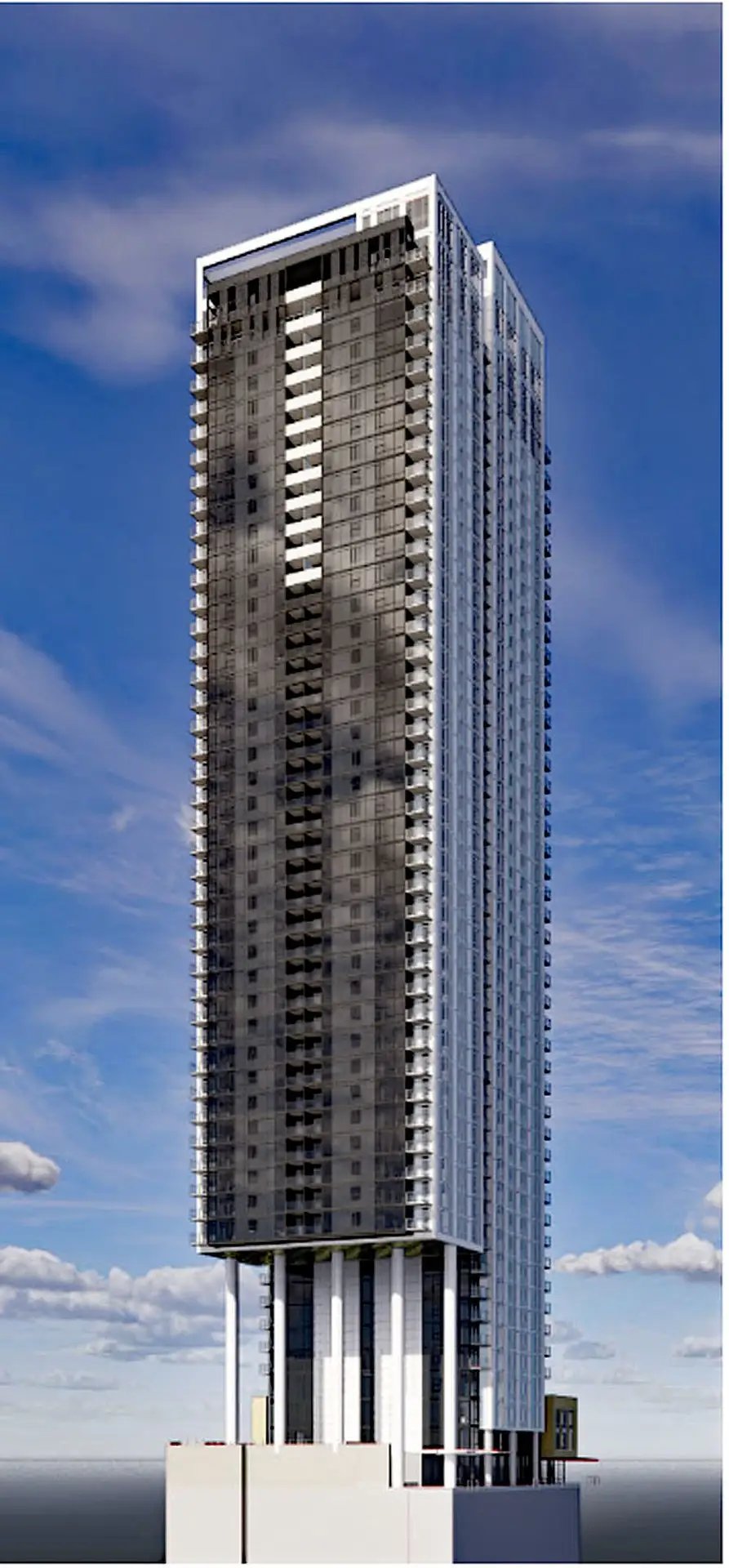 Rendering of 121 Boren, Seattle