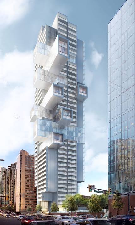 Rendering of 1515 Alberni, Vancouver